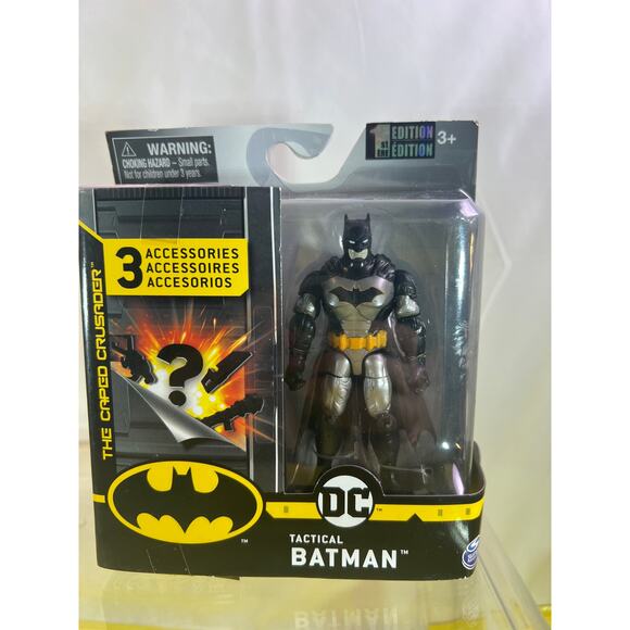 NEW Tactical Batman The Caped Crusader 1st Edition Spin Master - Picture 1 of 8